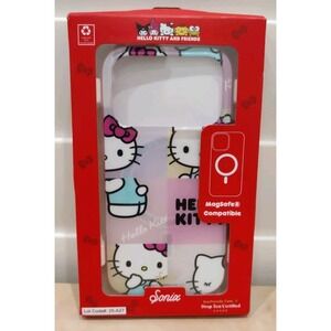 Sonix Case for iPhone 17 Pro | Compatible w/ MagSafe | Hello Kitty Grid - New